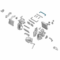 OEM Hyundai Elantra GT Seal(A)-Heater To Duct Diagram - 97245-G3000