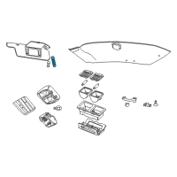 OEM 2008 Ford Expedition Lens Assembly Diagram - 5F2Z-17C706-AA