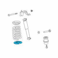 OEM 2010 Ford Fusion Lower Seat Diagram - 3M8Z-5536-A