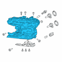 OEM 2019 Ford F-150 Composite Headlamp Diagram - KL3Z13008A