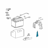 OEM 2017 Lexus NX300h Carrier Sub-Assy, Battery Diagram - 74405-78010