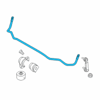 OEM 2015 BMW 535i GT Stabilizer, Rear Diagram - 33-55-6-790-184