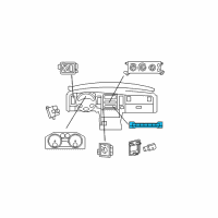 OEM 2011 Ram 1500 Switch-Instrument Panel Diagram - 68026055AC