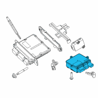 OEM Ford F-350 Super Duty Relay Assembly Diagram - GC3Z-12B533-A