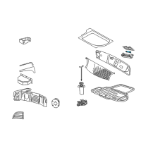 OEM 2004 Lincoln LS Bulb Diagram - D4MY-13466-A