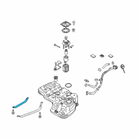 OEM 2017 Kia Sorento Band Assembly-Fuel Tank Diagram - 31211C6000