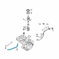 OEM 2017 Kia Sorento Band Assembly-Fuel Tank Diagram - 31210C6000