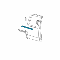 OEM 2003 Ford F-150 Belt Weatherstrip Diagram - YL3Z-1625597-AA