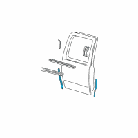 OEM 2001 Ford F-150 Edge Guard Diagram - 1L3Z-7820910-AA