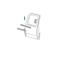 OEM 2001 Ford F-150 Applique Diagram - YL3Z-16254A04-AA