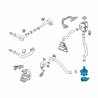 OEM 2022 Chevrolet Bolt EV Auxiliary Pump Diagram - 13534110