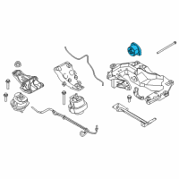 OEM 2018 BMW X5 Transmission Bearing Set Diagram - 22-32-6-853-095