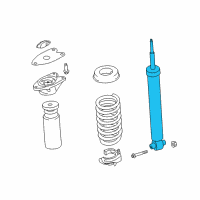 OEM 2018 BMW M2 Rear Shock Absorber Diagram - 33-52-2-289-537