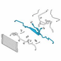 OEM 2012 BMW M6 Coolant Hose Diagram - 17-12-2-284-288