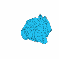 OEM 2013 Toyota Venza Alternator Diagram - 27060-0P141-84