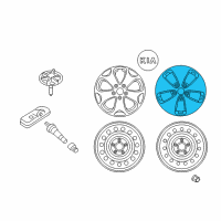 OEM 2017 Kia Soul Wheel Assembly-Aluminum Diagram - 52910B2170