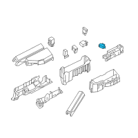 OEM 2014 Infiniti QX60 Holder Assy-Fusible Link Diagram - 24380-3JA0A