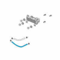 OEM 2011 Acura TL Hose A (ATF) Diagram - 25215-RK2-000