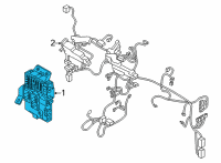 OEM Hyundai Junction Box Assembly-I/PNL Diagram - 91950-AA960