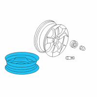 OEM 2018 Honda HR-V Wheel, Disk 16X4T Diagram - 42700-T7W-A52