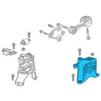 OEM 2020 Honda Insight Mounting, Transmission Diagram - 50850-TXM-A02