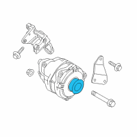 OEM 2017 Infiniti QX80 Pulley Assy Diagram - 23150-1LA1A