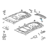 OEM 2015 Acura ILX Bulb (T10X31) (8W) Diagram - 04110-SWA-305