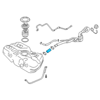 OEM Nissan Kicks Hose-Filler Diagram - 17228-9KZ0A