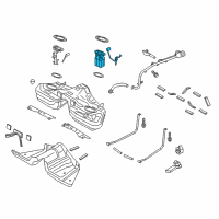 OEM 2018 Ford Mustang Fuel Pump Diagram - FR3Z-9H307-F