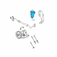 OEM Mercury Mountaineer Reservoir Diagram - 1L2Z-3A697-BB