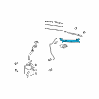 OEM Scion xB Linkage Assembly Diagram - 85150-12A90