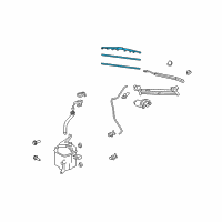 OEM 2015 Scion FR-S Front Blade Diagram - 85212-12470