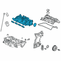 OEM 2022 Honda CR-V Manifold, Intake Diagram - 17100-5PA-004