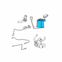 OEM Dodge Viper CANISTER-Vapor Diagram - 53013096AB