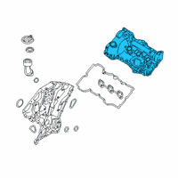 OEM 2020 Kia K900 Cover Assembly-Rocker, LH Diagram - 224103LTA0