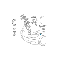 OEM 2012 Lexus LS460 Resister, Fuel Pump Diagram - 23080-38010