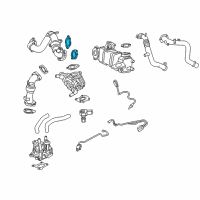 OEM Chevrolet Silverado By-Pass Valve Gasket Diagram - 12680216