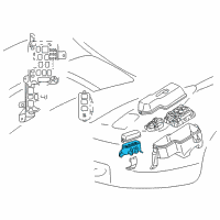 OEM 2004 Toyota Celica Relay Box Diagram - 82742-20040