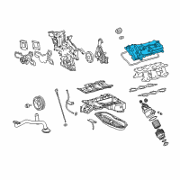 OEM 2022 Lexus ES350 Cover Sub-Assembly, CYLI Diagram - 11201-0P012