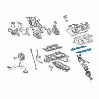 OEM 2008 Lexus IS250 Gasket, Intake Manifold Diagram - 17177-31021