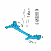 OEM 2013 Scion iQ Axle Beam Diagram - 42101-74010