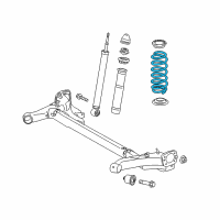 OEM Scion iQ Spring Diagram - PTR07-74110