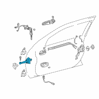 OEM 2004 Lexus IS300 Check Assy, Front Door, LH Diagram - 68620-53010