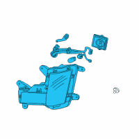 OEM 2019 Cadillac Escalade ESV Fog Lamp Assembly Diagram - 84575577
