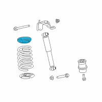 OEM 2010 Ford Fusion Lower Seat Diagram - 3M8Z-5536-B