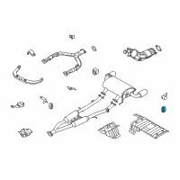 OEM Nissan Insulator-Exhaust Mounting Diagram - 20640-01A61