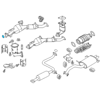 OEM 2016 Nissan Murano Gasket-Exhaust Diagram - 20691-51E01