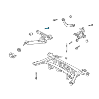 OEM Pontiac Bolt, Rear Suspension Lower Control Arm Diagram - 88971304