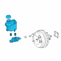 OEM 2014 Toyota Tundra Master Cylinder Diagram - 47201-0C071