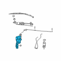 OEM 2015 Jeep Compass Reservoir-Windshield Washer Diagram - 5189350AA